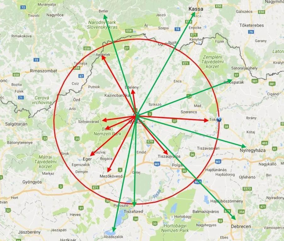 Smart Business Apartman Miskolc Eksteriør bilde